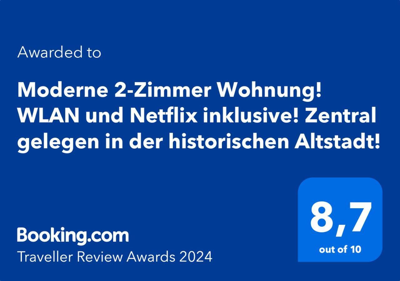 Moderne 2-Zimmer Wohnung! Wlan Und Netflix Inklusive! Zentral Gelegen In Der Historischen Altstadt! Щаде Екстериор снимка
